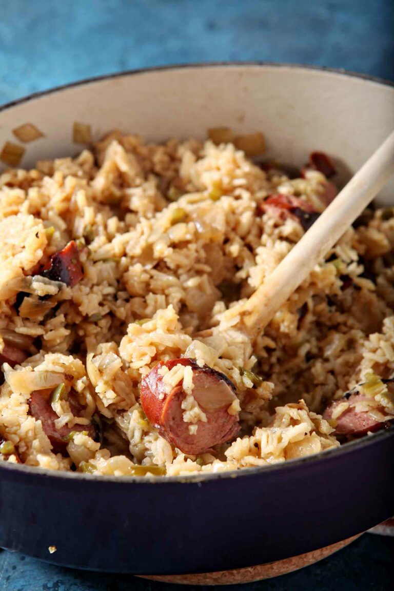 Turkey Sausage Jambalaya with JennieO Turkey Sausage