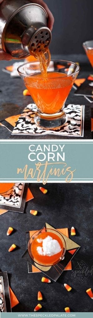 Halloween Cocktail | Candy Corn Cocktail | Infused Vodka | Candy Corn Recipe | Candy Corn Drink | Halloween Drink | Halloween Inspiration | Halloween