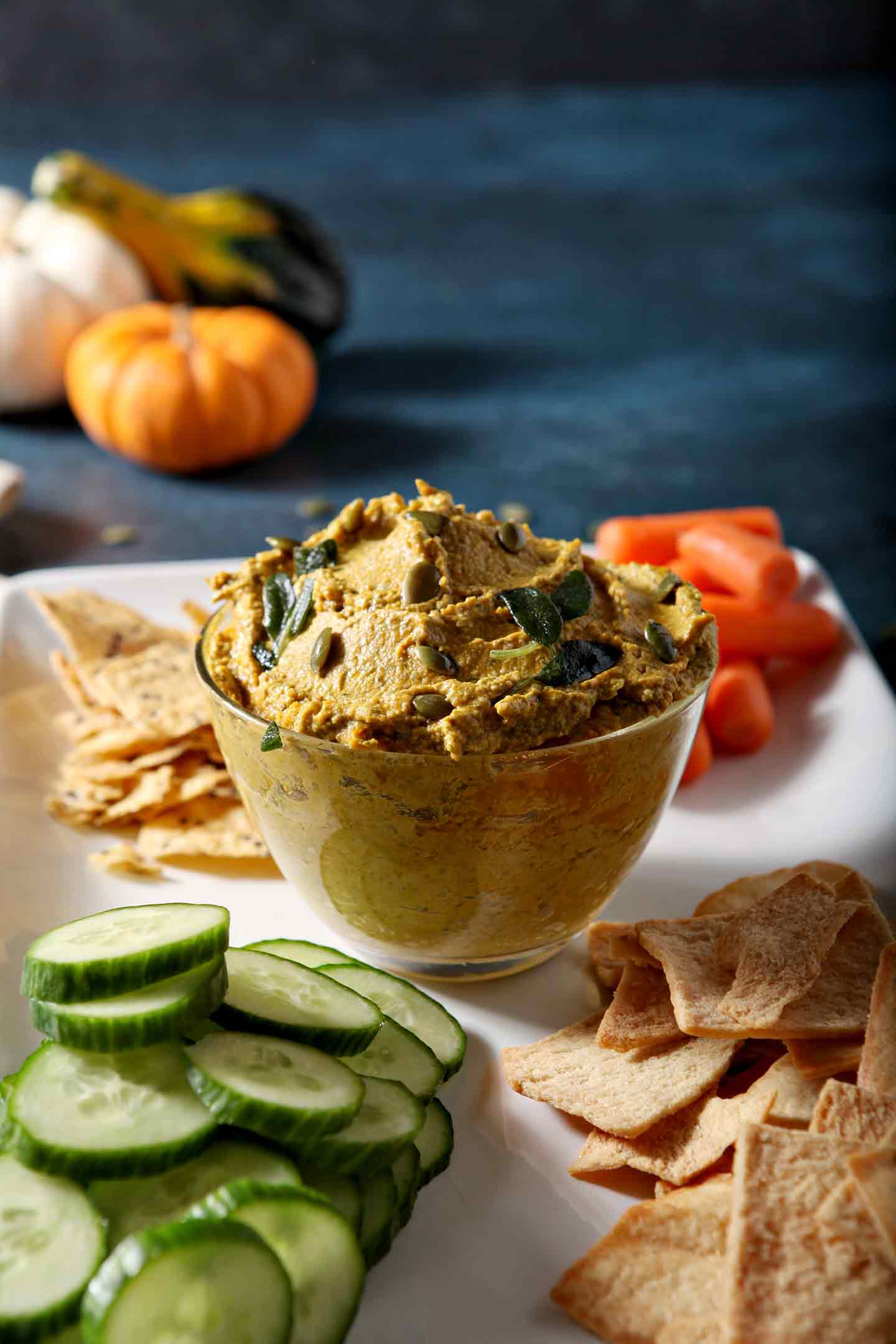 Sage Pumpkin Hummus