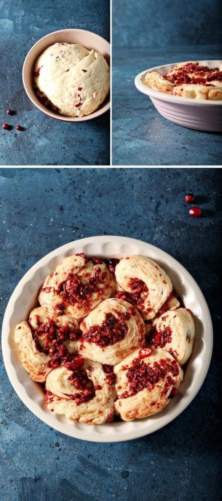 steps to make cranberry cinnamon rolls 