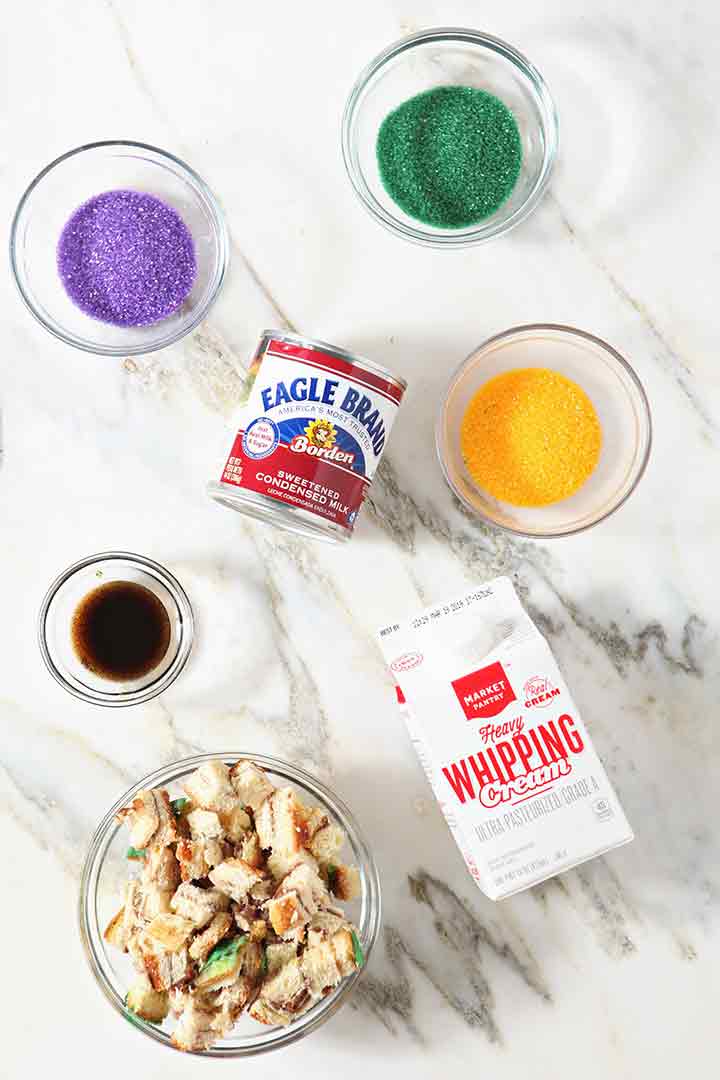 Ingredients for no churn ice cream