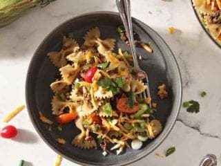 Beef Taco Pasta Salad