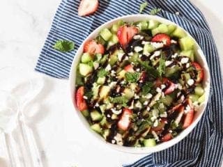 Strawberry Melon Salad