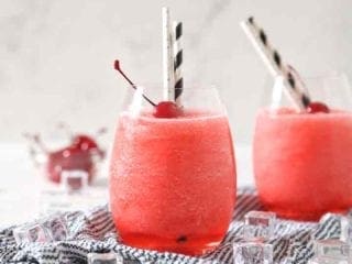 Cherry Bourbon Slush