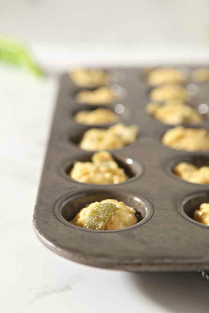 Hatch Chile Mini Cornbread Muffins The Speckled Palate