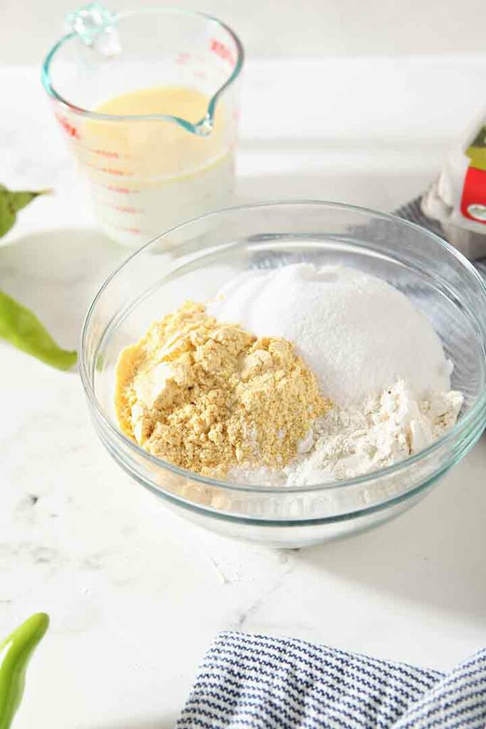 Hatch Chile Mini Cornbread Muffins The Speckled Palate