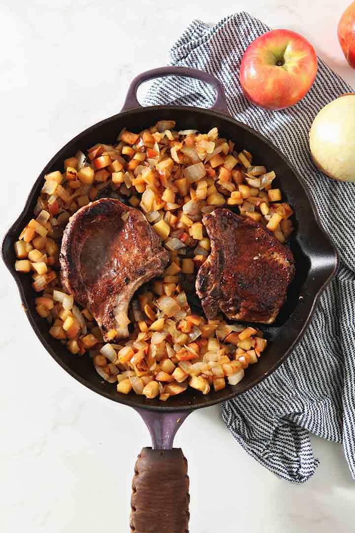 Cinnamon Apple Pork Chops