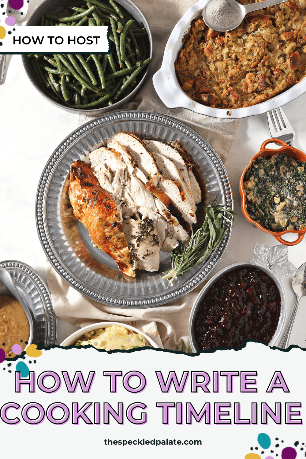 How to Create a Cooking Timeline | The Speckled Palate