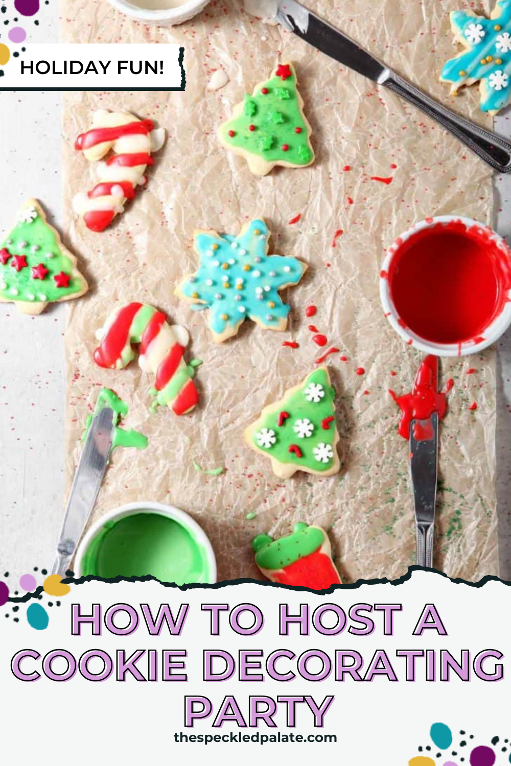 How to Host a Cookie Decorating Party | The Speckled Palate