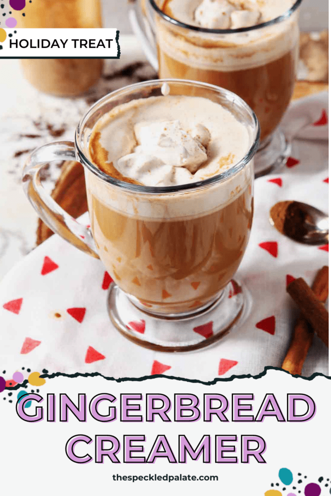 Frosted Gingerbread Cookie Coffee Creamer Recipe