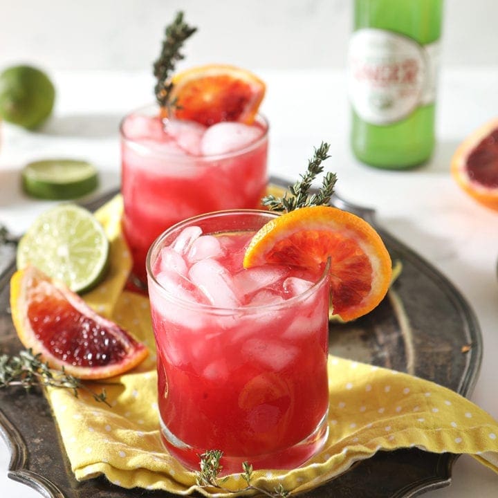 Blood Orange Mocktail Mule | The Speckled Palate