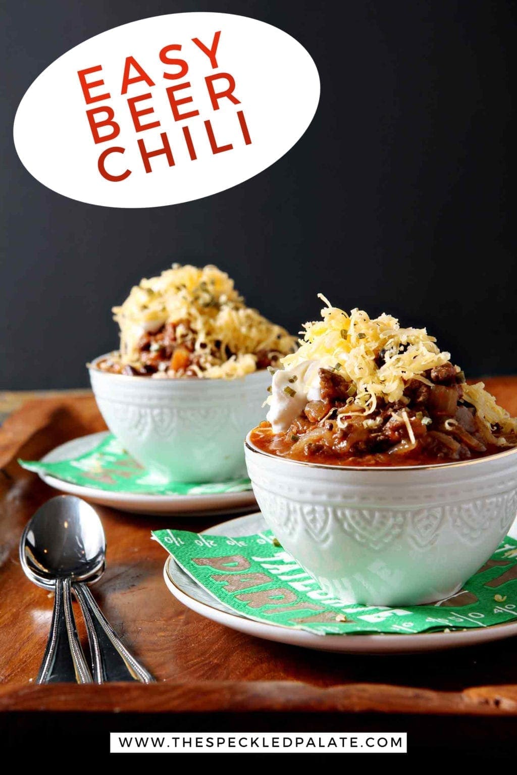 Easy Homemade Shiner Bock Beer Chili with Ground Beef