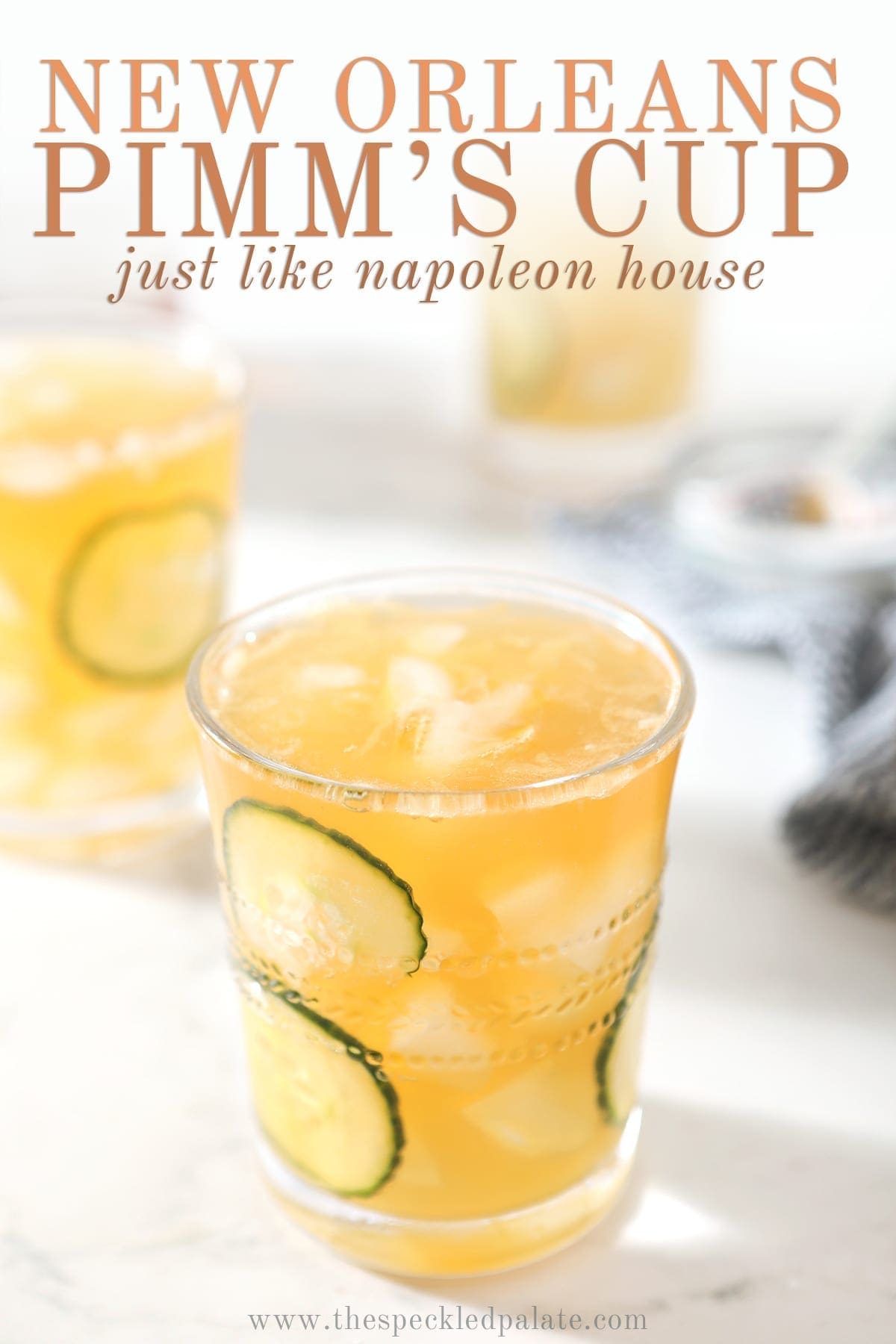 Classic New OrleansStyle Pimm's Cup Cocktail