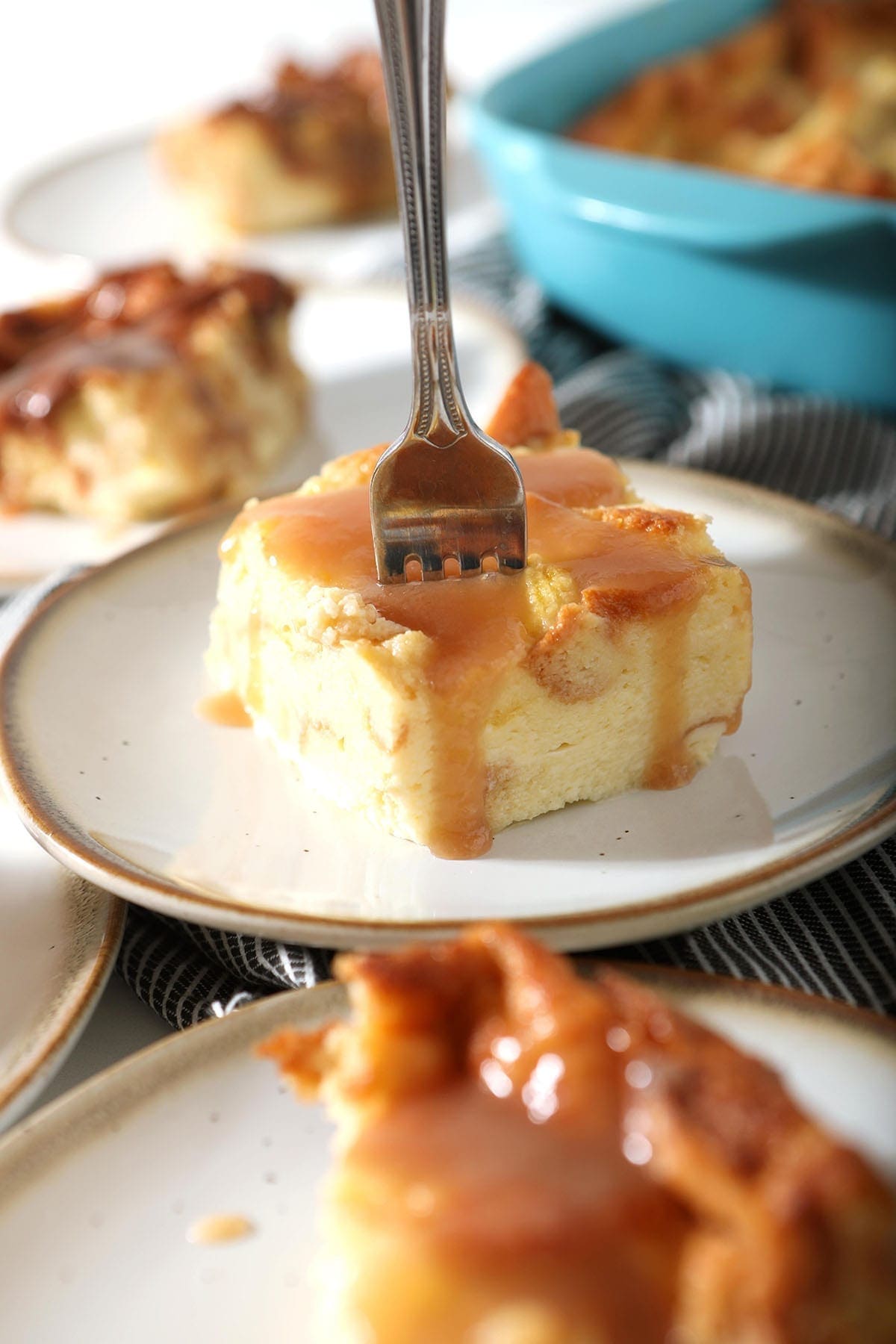 How to make Homemade Bread Pudding with Caramel Sauce