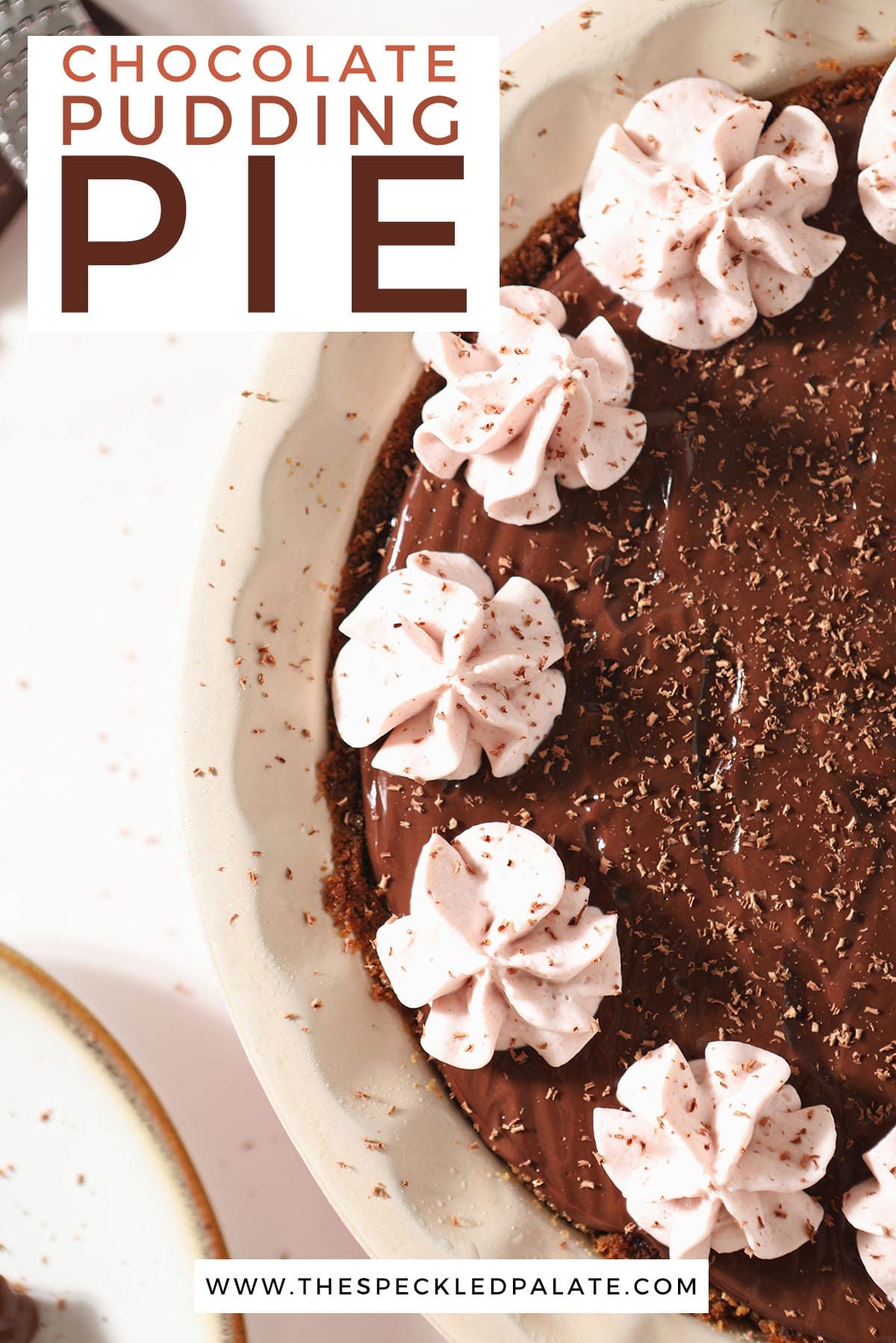 How to make a Chocolate Pudding Pie with Graham Cracker Crust