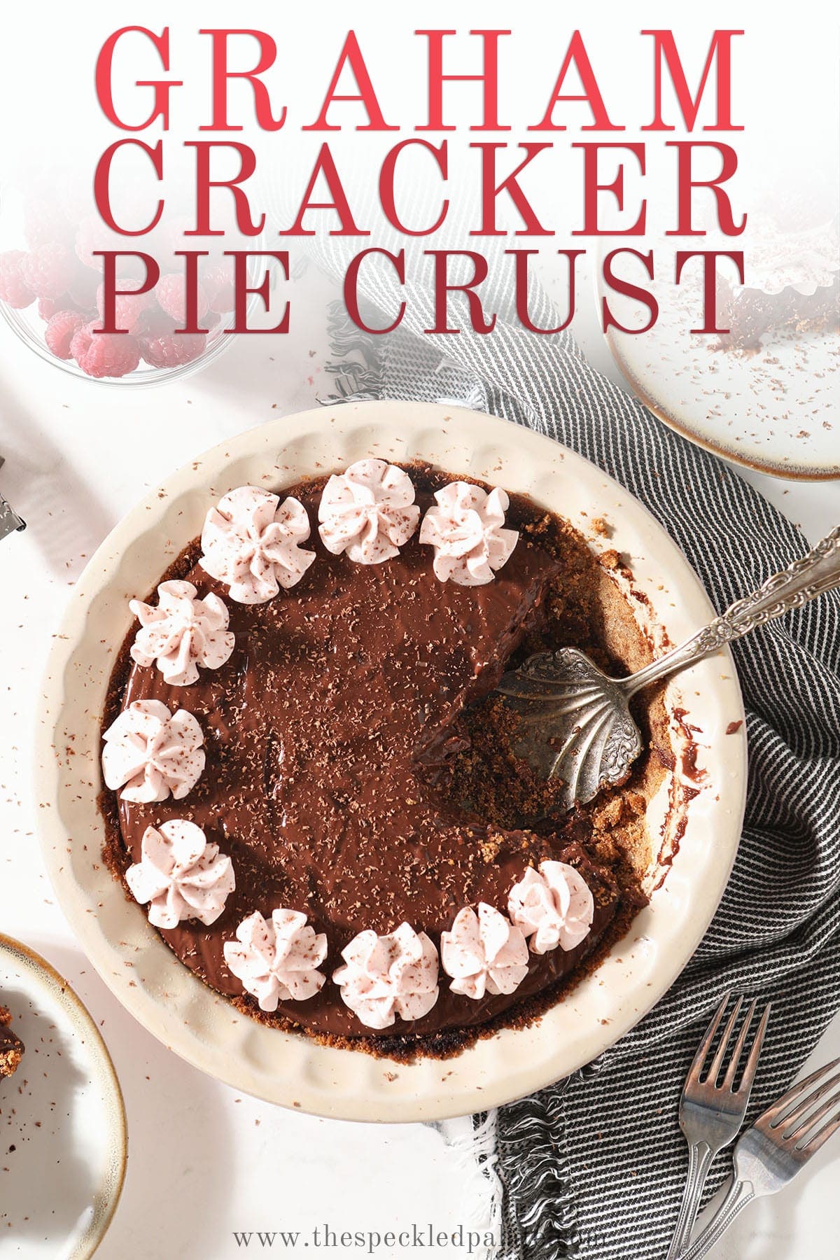 How to make a Chocolate Pudding Pie with Graham Cracker Crust