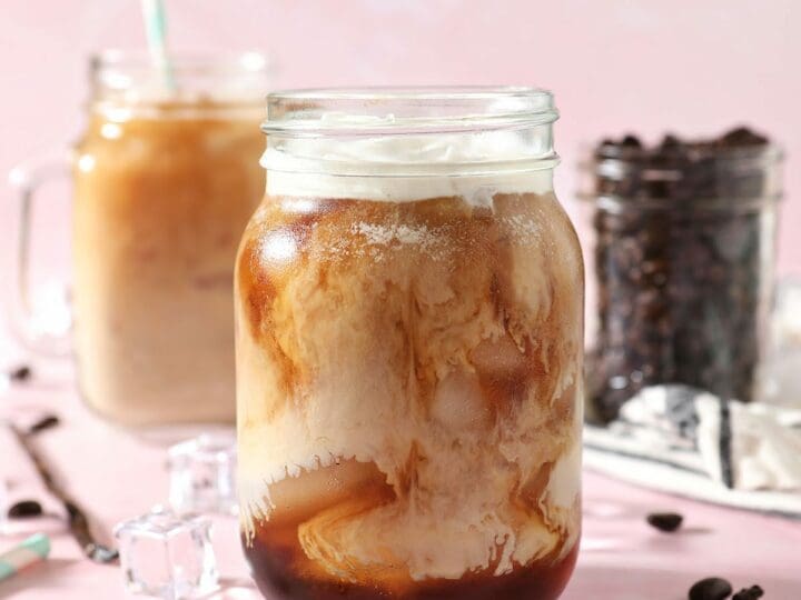 Homemade Vanilla Sweet Cream Cold Brew