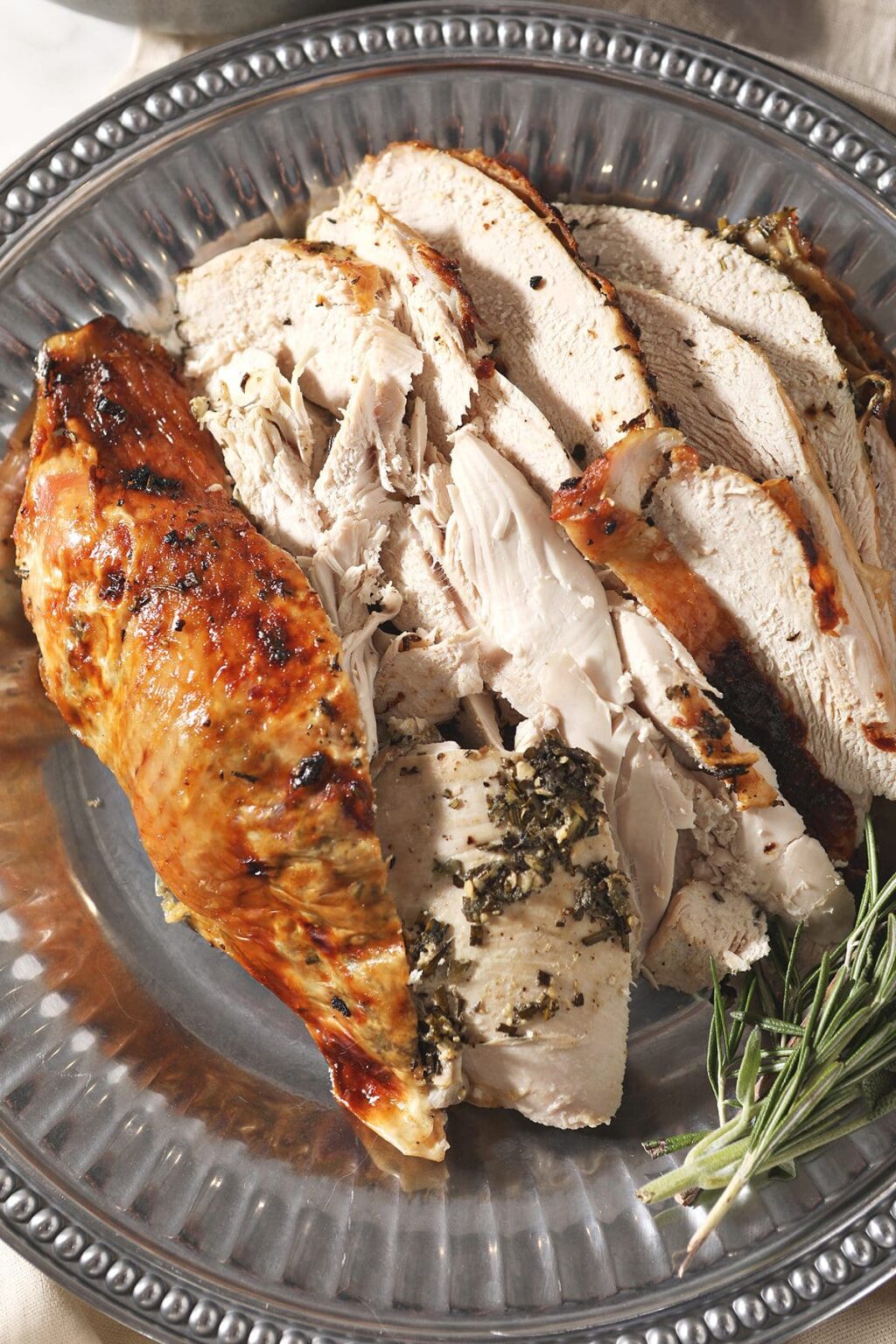 How to Roast an Herb Butter Turkey Breast - The Speckled Palate