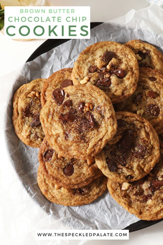 Brown Butter Chocolate Chip M&M Cookies - Sarcastic Cooking