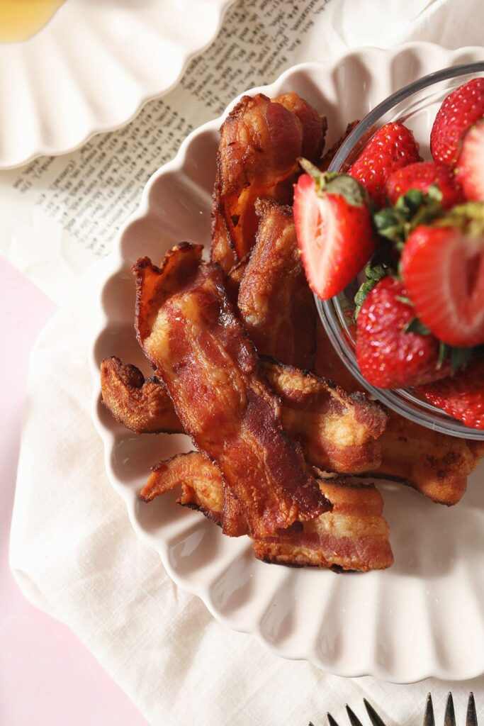 Perfect Oven Baked Bacon - Brown Eyed Baker