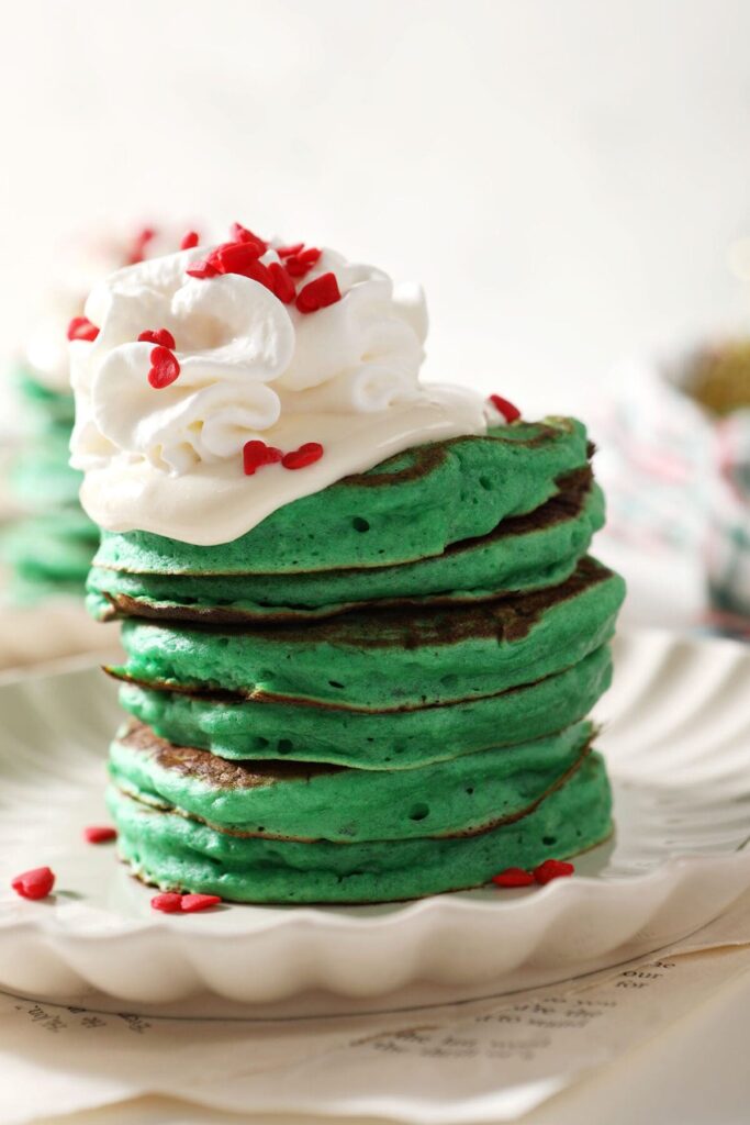 Grinch Pancake Skillet