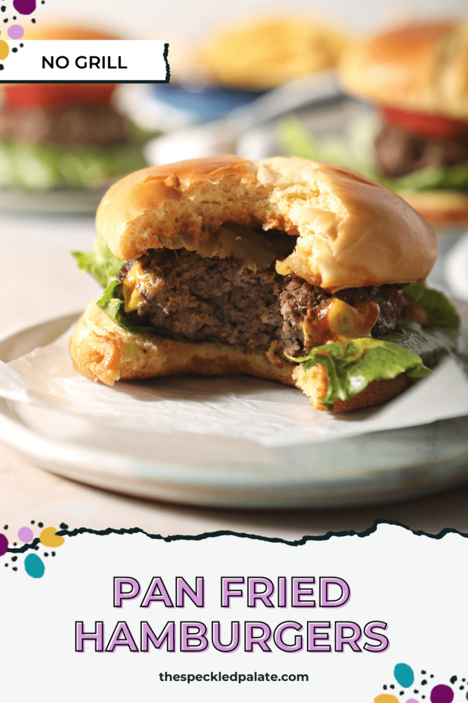 How to make Pan Fried Hamburgers (Easy Skillet Burgers)