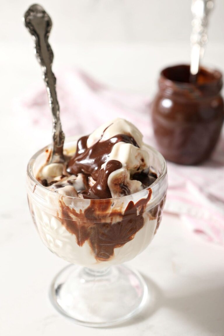 How to make Homemade Hot Fudge Sauce - The Speckled Palate
