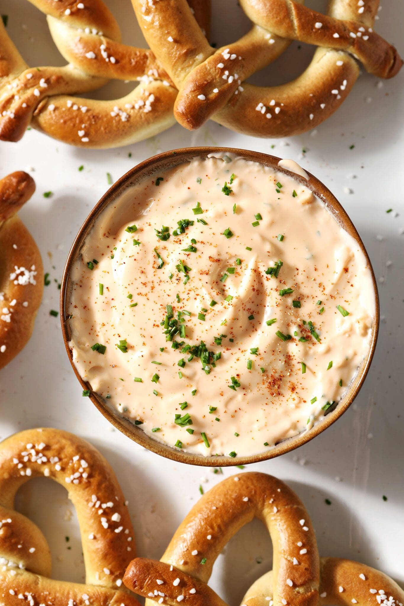 How to make Homemade Cheese Dip for Pretzels