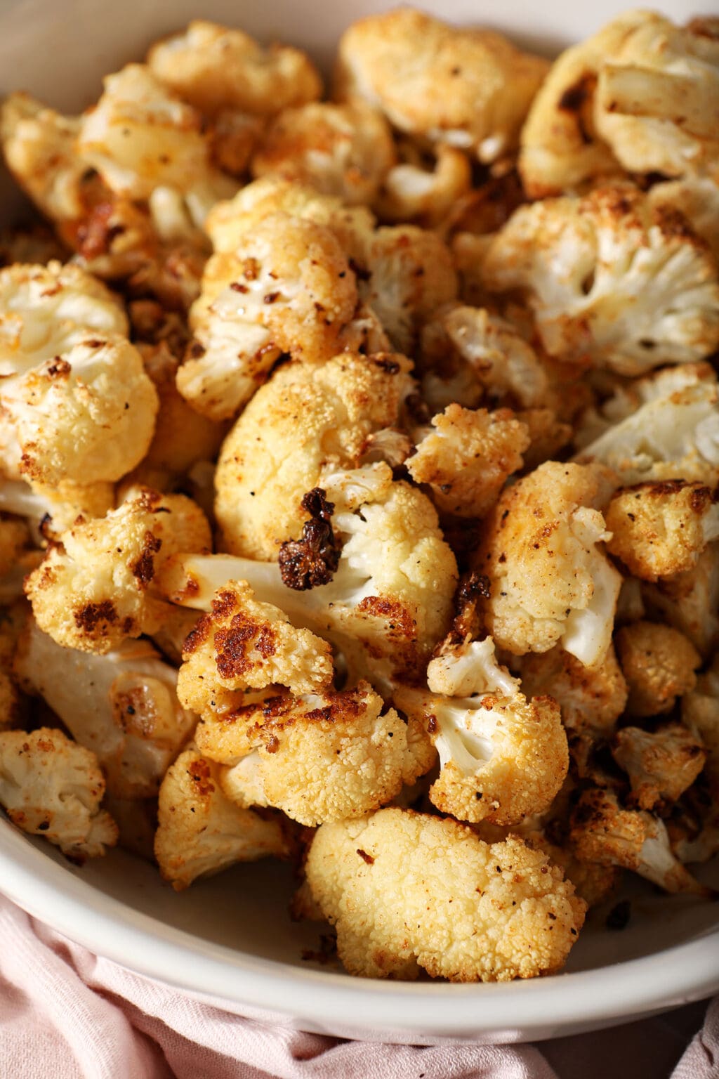 Oven Roasted Cauliflower (5-ingredient recipe)